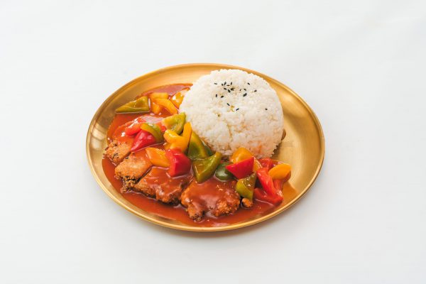 Sweet & Sour Pork with Rice
